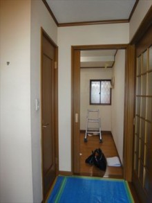 2世帯住宅に階段を新設 2世帯住宅に階段を新設